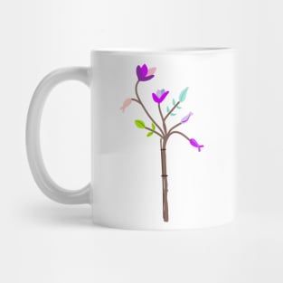 PURPLE ROSE TREE Mug